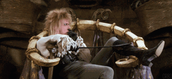 Impatient David Bowie GIF
