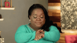 Impatient Lady Looking At Time GIF