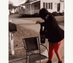 Impatiently Waiting Outside Home Street GIF