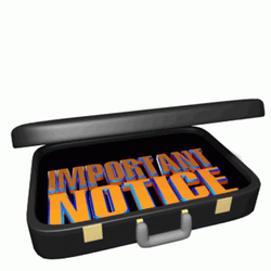 Important Notice Inside Suitcase GIF