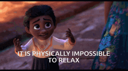 Impossible To Relax Encanto GIF