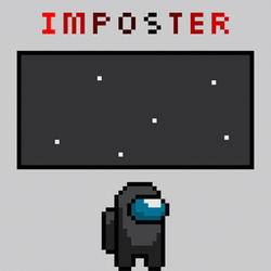 Imposter Among Us Red And Black GIF