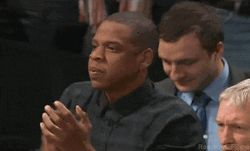 Impressed Jay Z Clapping GIF