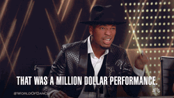 Impressed Neyo 1 Million Dollars Performance GIF