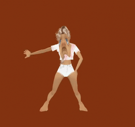 Imvu Dancing Avatar Funny Face GIF