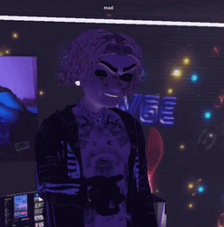 Imvu Scary Avatar Thumbs Up GIF