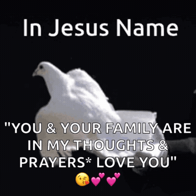 In Jesus Name You And Family Are In My Thoughts GIF