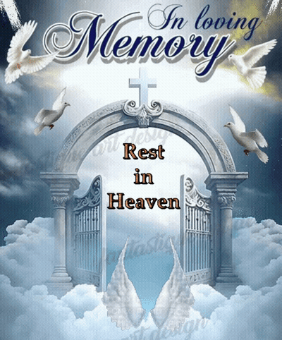 In Loving Memory Rest In Heaven GIF