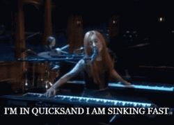 In Quicksand And Sinking Fast Singer GIF
