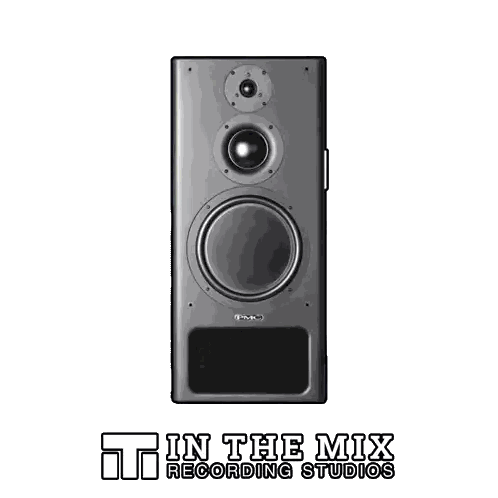 In The Mix Recording Studios Speaker Ad Sticker