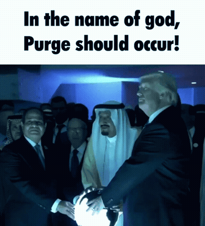 In The Name Of God Purge Should Occur Poster