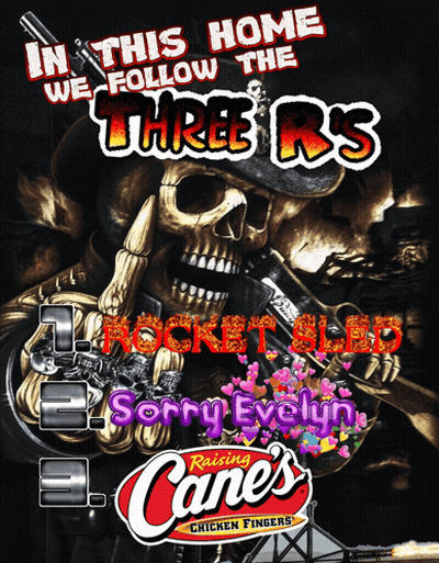 In This Home We Follow Three Rs GIF