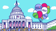 Inauguration Day  Ceremony Cartoon GIF