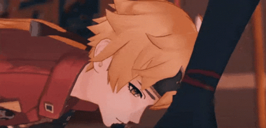 Inazuma Bowing To Baal Genshin Impact GIF