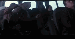 Inception Movie Car Crash Scene GIF