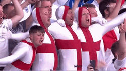 Incredible England Fans GIF