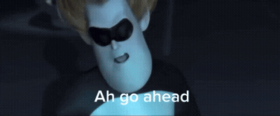 Incredibles Character Thumbs Up Sunglasses GIF