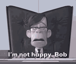 Incredibles Gilbert Huph Not Happy GIF