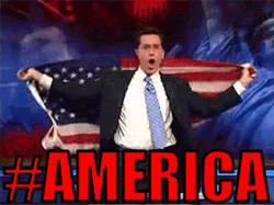 Independence Day Hashtag America GIF