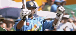 India Cricket Strong Bat GIF