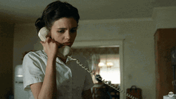 India Eisley Disoriented Talking On Phone GIF