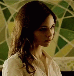 India Eisley Intense Gaze GIF