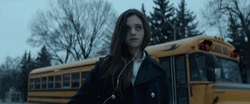 India Eisley Removing Earphones  GIF