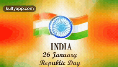 India Republic Day January 26 Poster GIF