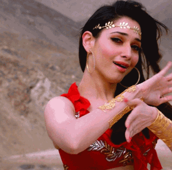 Indian Dance Beautiful Actress Dress GIF