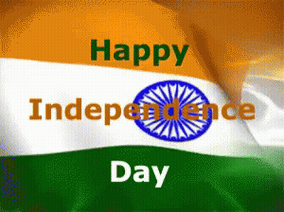 Indian Flag Happy Independence Day GIF