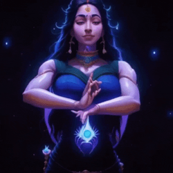 Indian Girl Dancing Animation GIF