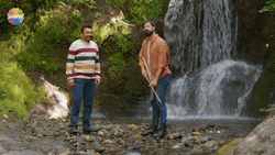 Indian Guys Shooting Archery Target GIF