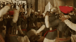 Indian Knights Dancing GIF