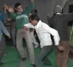 Indian Man Crazy Dancing With His Legs GIF