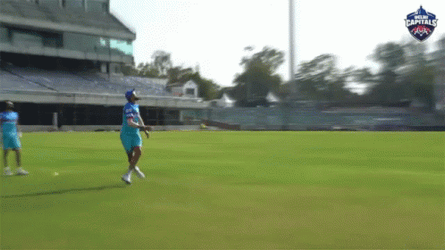 Indian Premier League Obj One Handed Catch  GIF