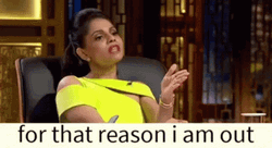Indian Woman For That Reason I Am Out GIF