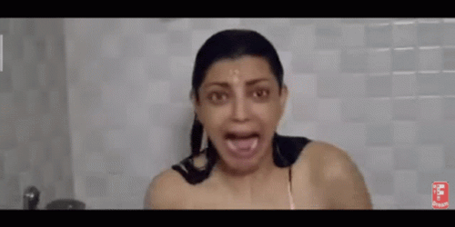 Indian Woman Taking Bath Fail GIF