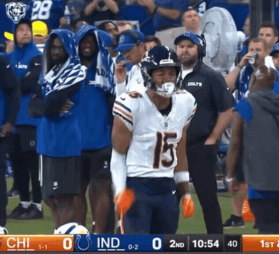 Indiana Colts Vs Chicago Bears Football Game GIF
