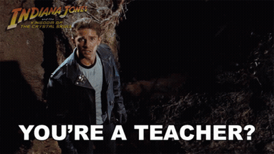 Indiana Jones Kingdom Crystal Skull Part Time Poster GIF