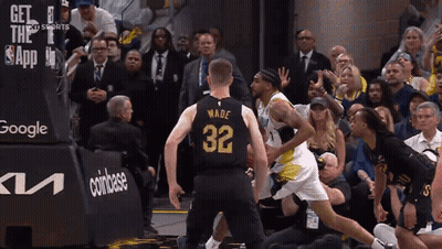 Indiana Pacers Basketball Player Giving Two Thumbs Up GIF