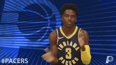 Indiana Pacers Basketball Player Smiling GIF