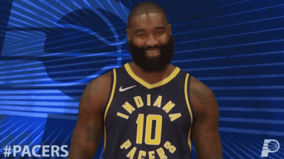 Indiana Pacers Player Number 10 Thumbs Up GIF