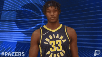 Indiana Pacers Player Shushing GIF
