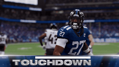 Indianapolis Colts Player Number 12 Throws Football GIF