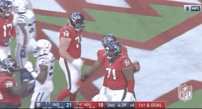 Indianapolis Colts Vs Hurricanes Football GIF