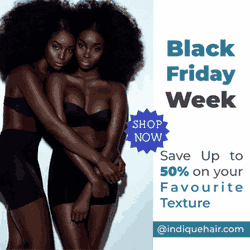Indique Hair Gif Black Friday2020 GIF