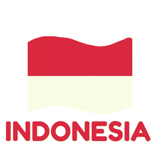 Indonesia Flag Sticker