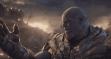 Inevitable Titan Thanos  GIF