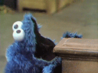 Infinite Cookie Monster Eating GIF