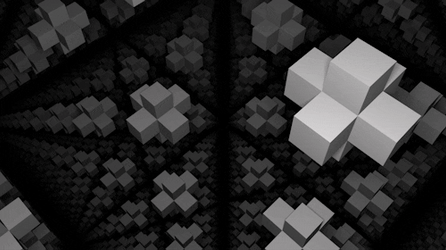 Infinite Loop Puzzle Cube  GIF